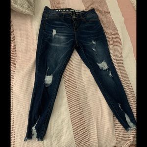 Jeans high-rise skinny ankle